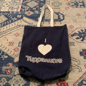Tupperware tote bag